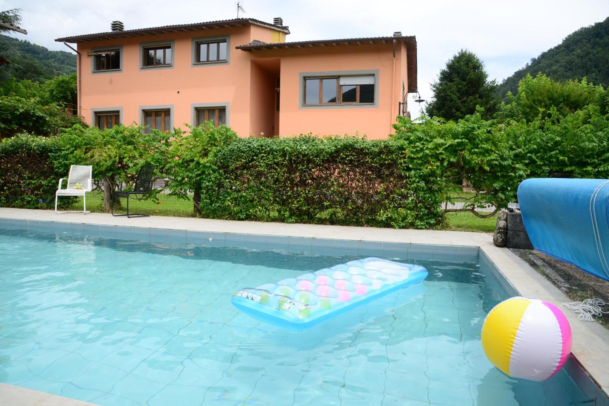 Casa Hydrangea Con Piscina E Giardino Villa Bagni di Lucca Eksteriør billede